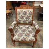 Antique Victorian Parlor Chair