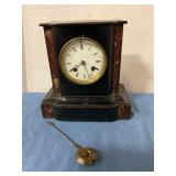 Antique mantle clock