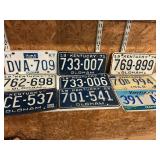 License plate collection