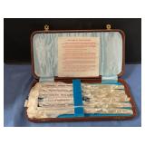 Firth Bradley Stainless Steel Knife Set in Case