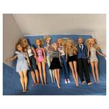 Barbie & Ken dolls