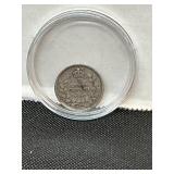 1907 Silver Half Dime