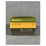 40 Smith & Wesson 165 grain 25 rounds