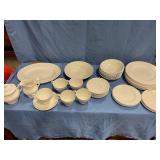Meakin Classic White Dinnerware Set (see descrip.)