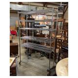 Metal rack 74"