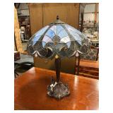 Tiffany style lamp (shade is broken) 24" tall