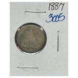 1887 U.S. Seated Liberty Seated  Dime