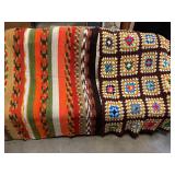 2Handmade Afghan Throws