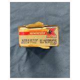 Winchester 32 automatic 60 GR silver tip 50 rounds