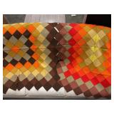 2 crochet throws