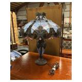 Tiffany style lamp 24" tall