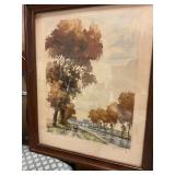 Roger Hebbelinck  signed picture 23"x19"