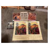Tobacco advertising poster/ calendars