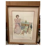Don Ensor Signed Picture Doll Concert 29"x24"