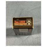 9 mm Luger 115 gr FMJ 50 rounds