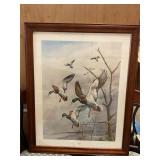Ray Harm Mallards Signed  Picture 31"x25"
