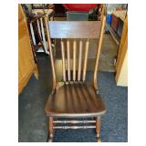 Antique Wooden Sewing Rocker