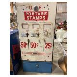Mid-century US postage stamp vending machine
