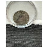 1857 Liberty Seated Silver Dime