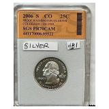 2006 S Washington Silver Quarter