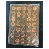 Lincoln Memorial pennies 1959P through 1973S