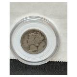 1923 Mercury silver dime