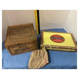 Big brownies Advertising box & cigar box