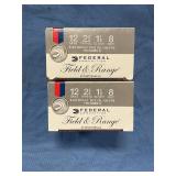 Federal field and range 50 shot shells 12 gauge