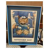 UK Kentucky Kat Picture 27"x21"