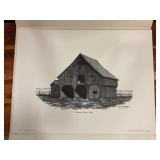 Leonard Scott KY Harvest Barn Signed Print
