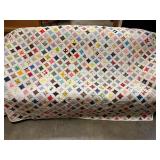 Hand Sewn Quilt 85"x70"