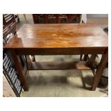 Antique Library desk / writing desk with drawer