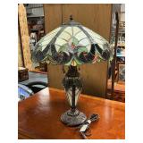 Tiffany style lamp 25" tall