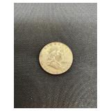 1962 Silver Franklin half dollar