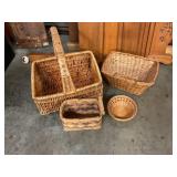 Wicker baskets