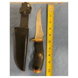 Valor Apache Trapper Knife w/ Sheath