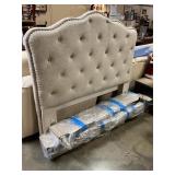 Full size bed frame and rails