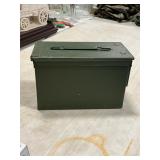 Metal ammo box empty