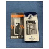 Two pistol clips