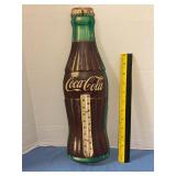 Coca-Cola tin advertising thermometer