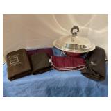 Silver-plated serving Bowl & Anti-Tarnish Cloth