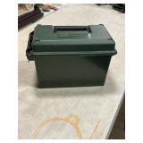 Plastic ammo box empty
