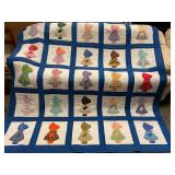 Hand made Quilt 91"x 74"