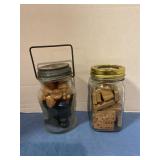 Jars with domino