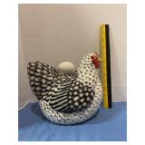 Ceramic Hen cookie jar