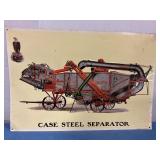 Case Steel Seperator Sign 17"x 7.5"