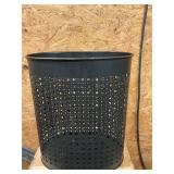 Metal Waste Basket 13" tall