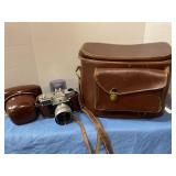 Vintage Kodak Retina Reflex IV with leather case
