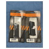 Two pistol clips