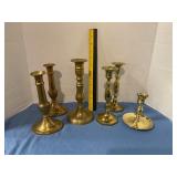 Brass candlesticks